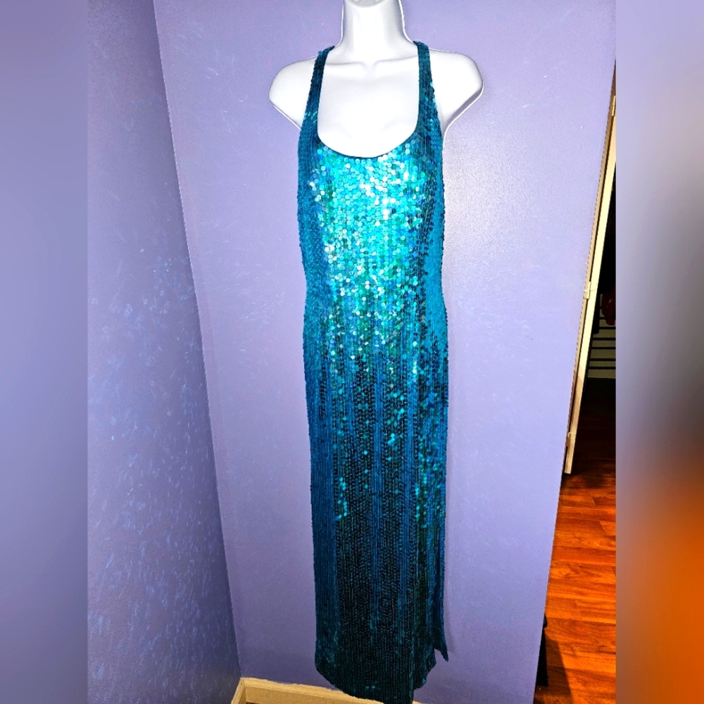 Adrianna Papell mermaid ball gown - size 12